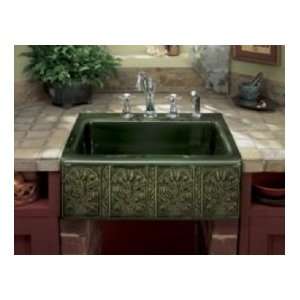 Kohler Tile In Kitchen Sink w/Four Hole Faucet Drilling K 14571 SV Y2 