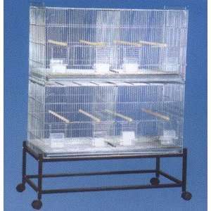  EXTRA LARGE Stack and Lock Double Breeder Cage Bird Breeding Cage 