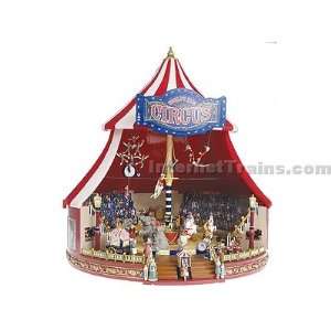   Christmas Worlds Fair Animated Music Box   Big Top Tent: Toys & Games