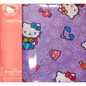  Hello Kitty Shower Curtain   Vinyl Toys & Games