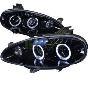   Mx5 Projector Headlight Gloss Black Housing Smoke Lens Automotive