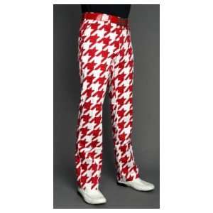  Loudmouth Golf Mens Pants   Red Tooth