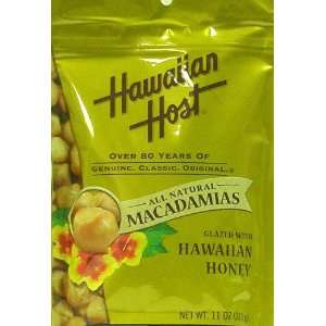 Hawaiian Host Honey Glazed Macadamia Nuts 11 oz. Resealable Bag