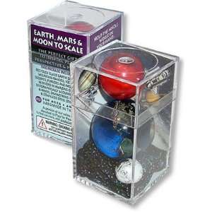  Earth, Mars, Moon To Scale Marble Box Set Toys & Games