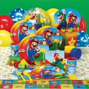  Super Mario Bros. Deluxe Party Pack for 16: Toys & Games