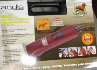 Andis AGC2 Super 2 Speed w/ T 84 Horse Clippers new; DISCOUNT SALE 