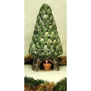  Mini Chiminea Christmas Tree Candleholder: Kitchen 