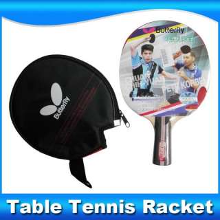 Butterfly TBC302 Ping Pong Table Tennis Paddle Bat Racket w/Case 