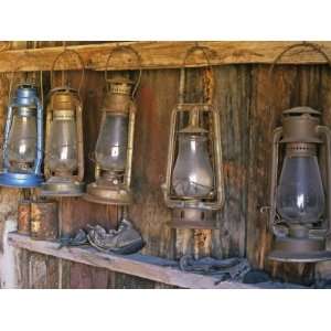 Lanterns Inside Boones General Store, Abandoned Mining Town of Bodie 