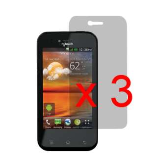 LCD Screen Protector Film Guard For T Mobile LG myTouch + Car Home 