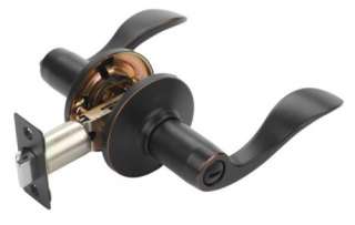 Aged Oil Rubbed Bronze Privacy Door Hardware Lever 661799877299  