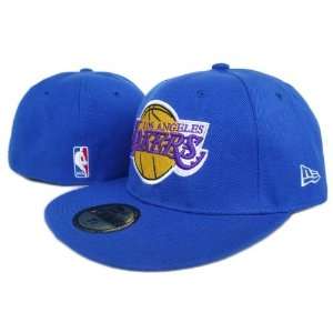   Los Angeles Lakers New Era 59fifty Fitted Blue Cap