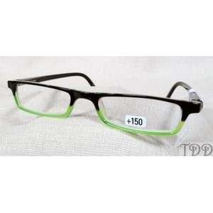  NINE WEST Designer Reading Glasses Green & Black +1.50 