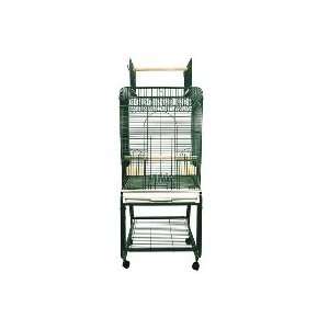  Kings Cages Small Parrot Cage w/Stand White Kitchen 