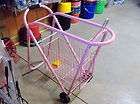 Rolling Travel Saddle Rack Stand Wheels Basket Cart Western English 