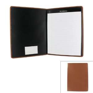   Undated Planner Padfolio, Legal Pad, 40 Sheets. Brown