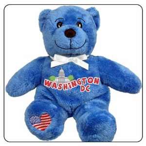   : Washington DC Symbolz Plush Blue Bear Stuffed Animal: Toys & Games