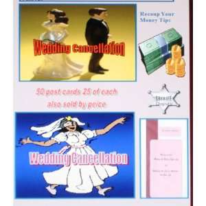  Wedding Blues Kit / 50 Cancellation Postcards, Ms lubas 