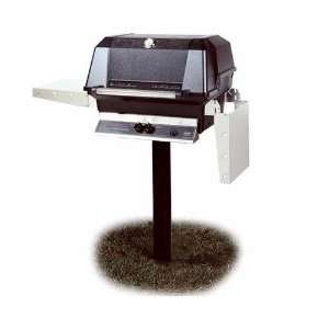   Gas Grill on In Ground Post  Grill Accessory Patio, Lawn & Garden