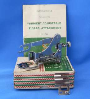 Vintage Singer Featherweight Sewing Machine Zigzag Attachment 121706 