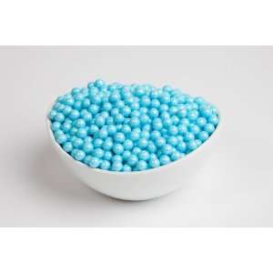 Pearl Powder Blue Sugar Candy Beads (10 Pound Case)  