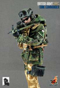 Hot toys BRITISH ARMY REGIMENT   TANK COMMANDER MIB  