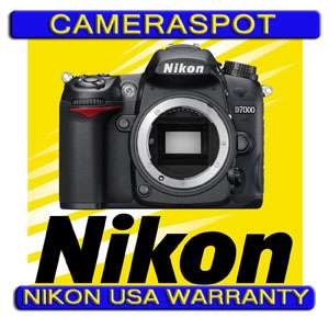   D7000 DIGITAL SLR CAMERA 16mp Camera Body NEW +NIKON USA WARRANTY DSLR