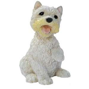  West Highland Terrier Puppy Dog Statue: Home & Kitchen