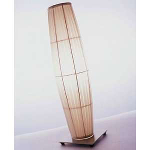 Colonne table lamp   brushed stainless, purple, 220   240V (for use in 
