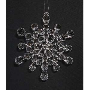   Floral Snowflake Christmas Ornament #2612523