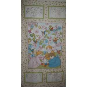  Red Rooster Babys Childhood Days Cotton Fabric Panel 