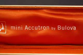 Bulova Mini Accutron for Women Presentation Case and Box / NO WATCH 