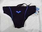 ARENA #AJT8250 Boy Junior Swim Brief / Swimwear BLACK (main) +blue 24J 