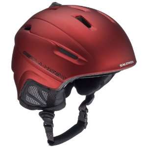  Salomon Aura 10 Custom Air Ski Helmet (White Pearl/Purple 