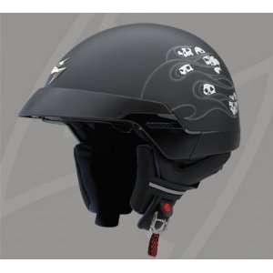 Scorpion EXO 100 Spitfire Open Face Motorcycle Helmet Matte Silver 