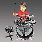11 PCS Kids Drum Set Boy Girl Musical Instrument Toy Bl