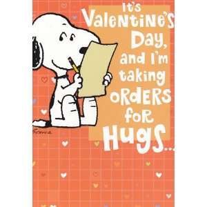 Greeting Card Valentines Day Peanuts Its Valentines Day, and Im 