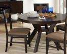DINING ROOM ROUND TABLE 4 CHAIRS KITCHEN SET BOULEVARD  