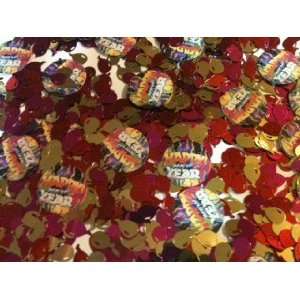  New Years Party Confetti 12 Bags (each bag 0.5 oz 