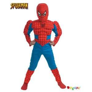  DI5766 S Spider Man Deluxe Muscle Torso Child Costume Size Small