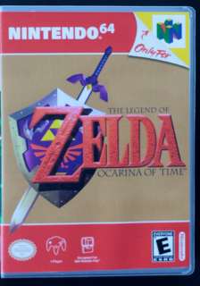   Zelda, Ocarina of Time for the N64, Deluxe Game Case *no game  