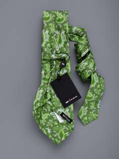 265 KITON NAPOLI TIE Printed Silk NWT Excellent match for your dress 