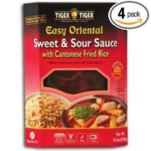 Tiger Tiger Easy Oriental Stir Fry Sauce Sweet and Sour Sauce, 5.3 