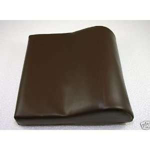    Deluxe Chocolate Contour Vinyl Tanning Bed Pillow 