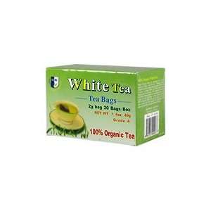   Organic White Tea   20 bags,(Dragon Fountain): Health & Personal Care