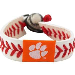    Clemson Tigers Classic Baseball Bracelet: Sports & Outdoors