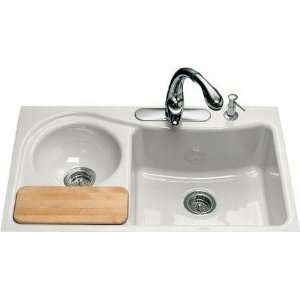  Kohler Cilantro Kitchen Sink   2 Bowl   K5879 3 97