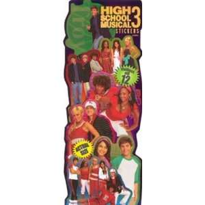 High School Musical 3 Vending Machine Stickers w/Display 