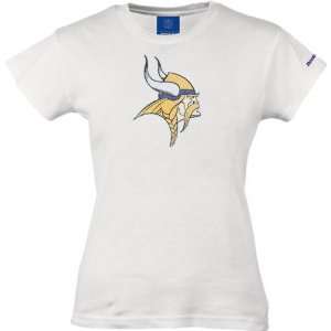   Vikings Short Sleeve MVP Baby Doll Sequins T Shirt: Sports & Outdoors