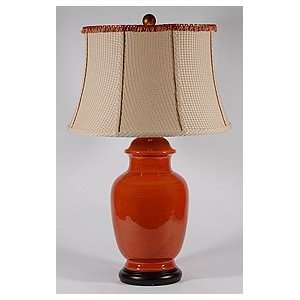    Bradburn Gallery Carmine Pottery Table Lamp